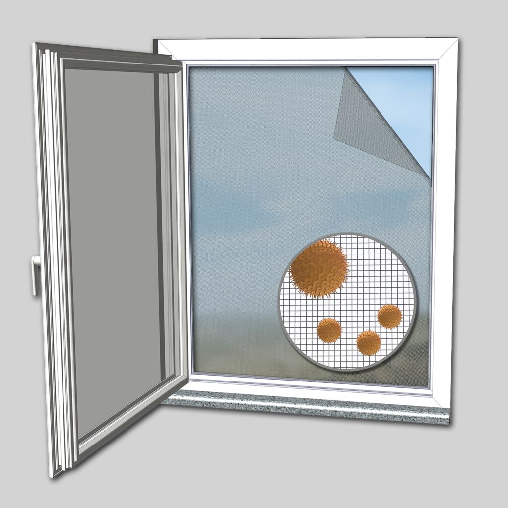 Fliegengitter für Fenster Stretch