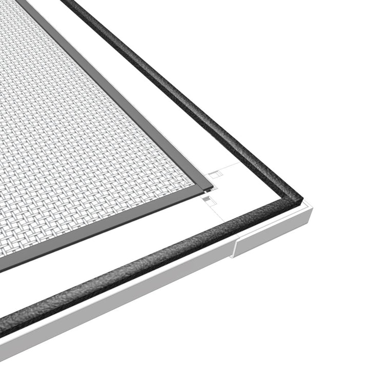 Fliegengitter Tür mit Rahmen selbstschließend