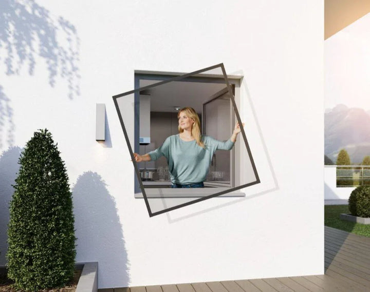 Fliegengitter Fenster Zuschnitt - Vormontage - nach Maß