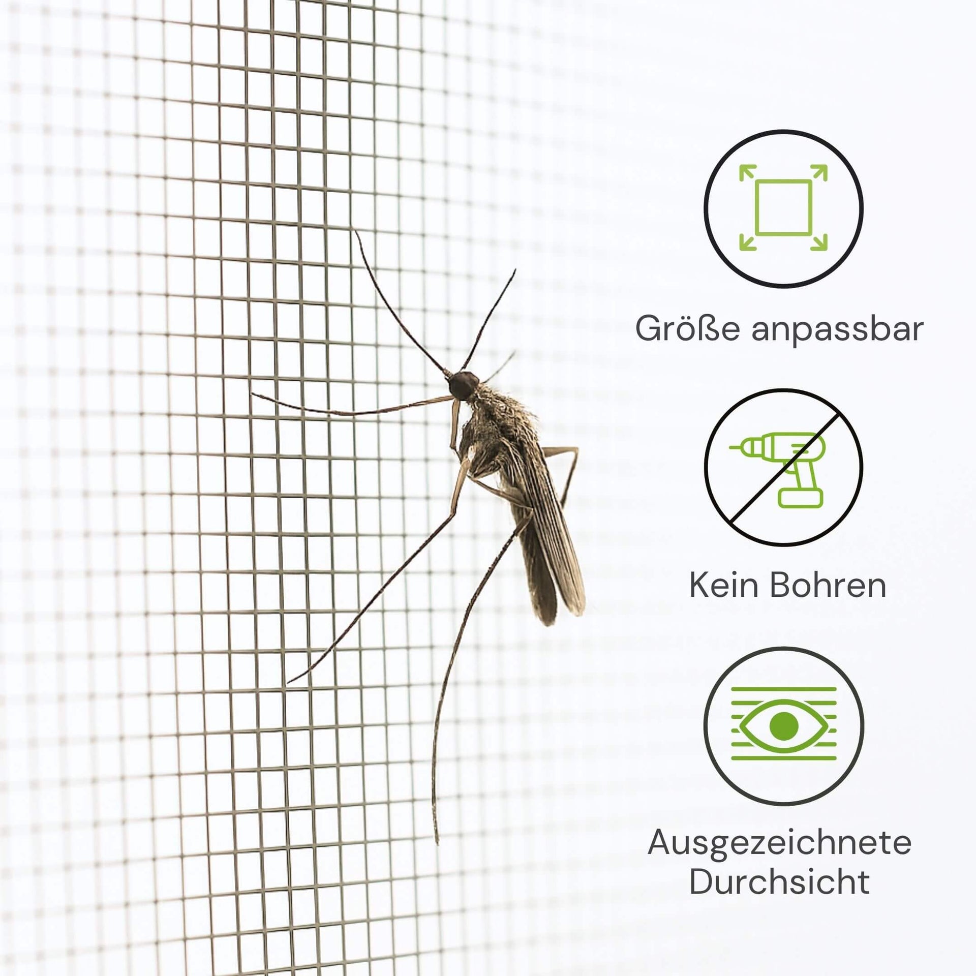 Polyester Fliegengitter für Fenster