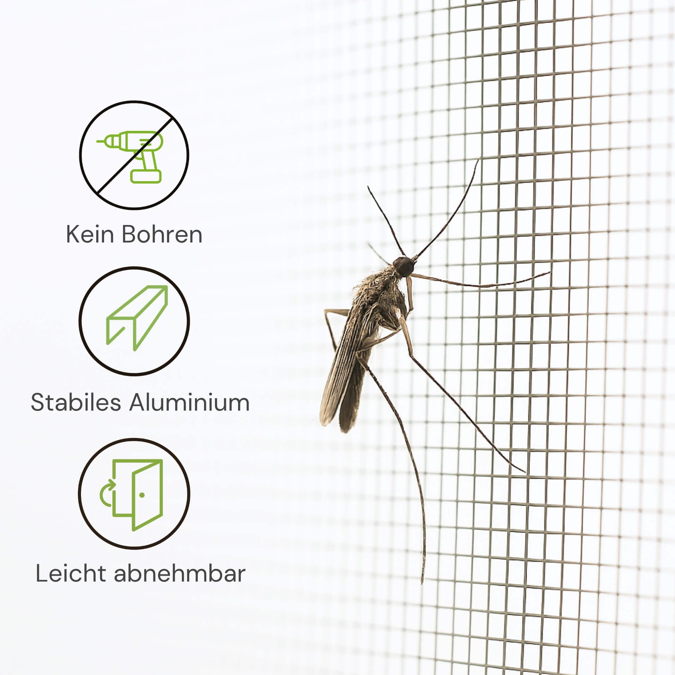 Klemmadapter ohne Bohren aus stabilem Aluminium und leicht abnehmbar