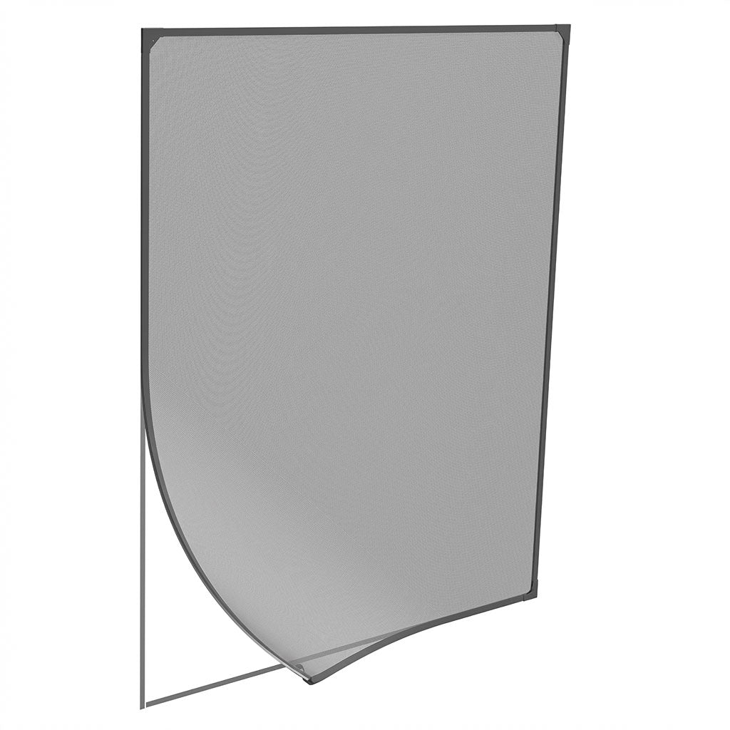 CLASSIC Fliegengitterfenster mit Rahmen, zum Kleben, magnetisch