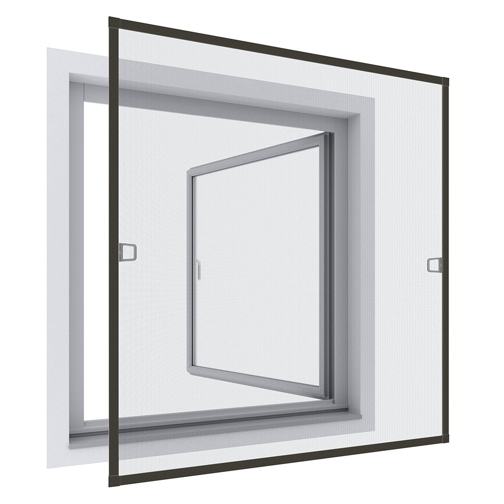 EXTRA Fliegengitterfenster mit Rahmen, zum Einhängen