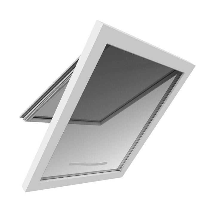Fliegengitter für Dachfenster in Anthrazit