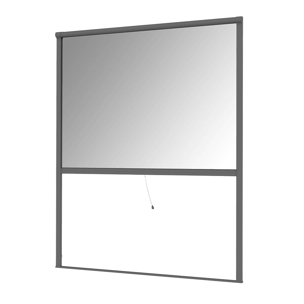 Fliegengitter Rollo für Fenster, zum Einhängen