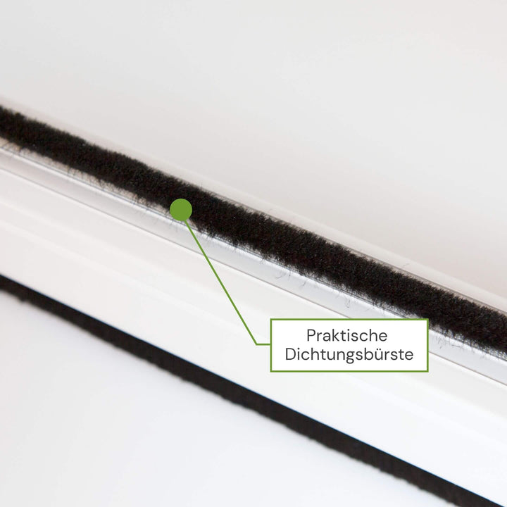 Praktische Dichtungsbürste für zuverlässigen Insektenschutz