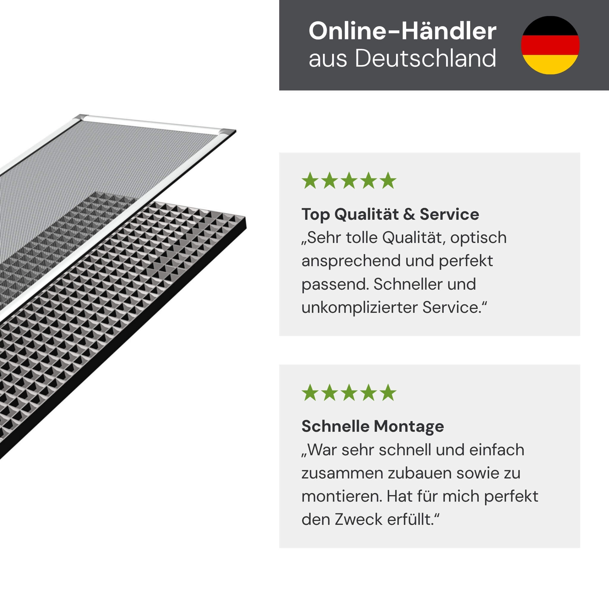 Kundenbewertungen zur Lichtschachtabdeckung