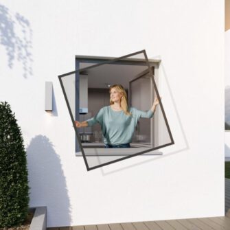 Fliegengitter Fenster Zuschnitt - Vormontage